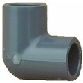 Genova Products Pvc 083001000Ha 1/2In 90 0 Deg Ell Sch80 Pvc Sxs PVC 08300  1000HA